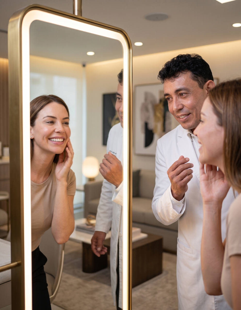 Retrato — análise e mapeamento facial na clínica Evolua